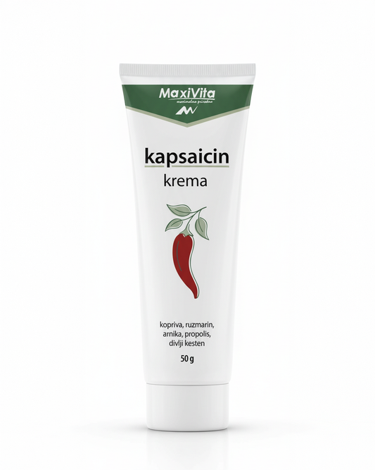 kapsaicin krema 50g maxivita