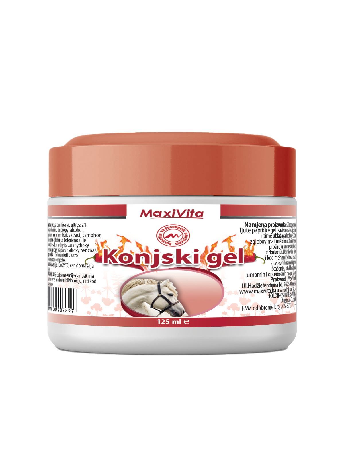 Konjski gel paprika maxivita