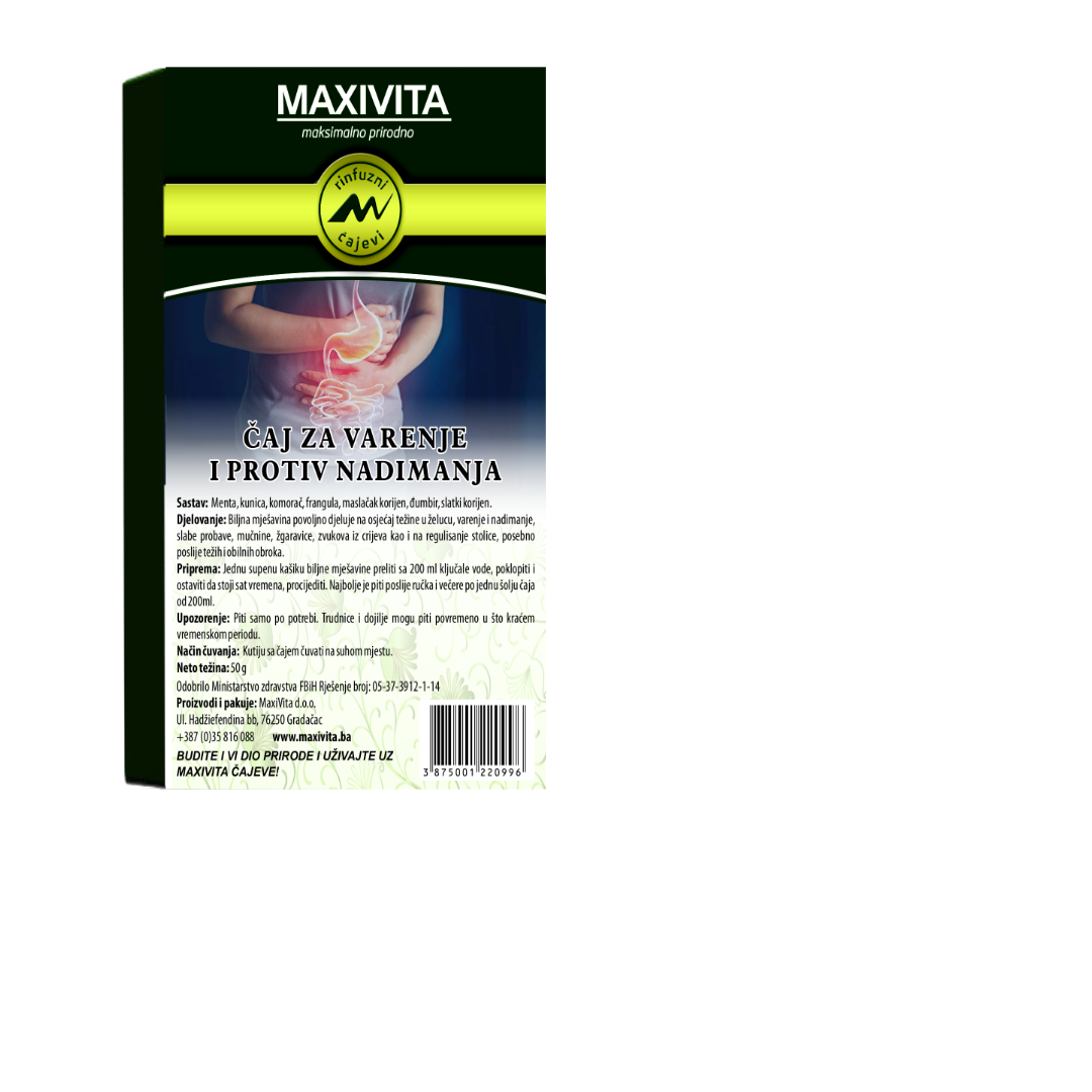 Čaj za varenje i protiv nadimanja