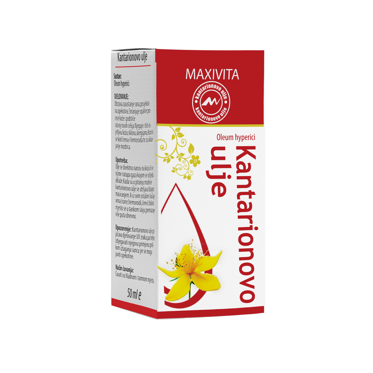 Kantarionovo ulje (spoljašnja upotreba)