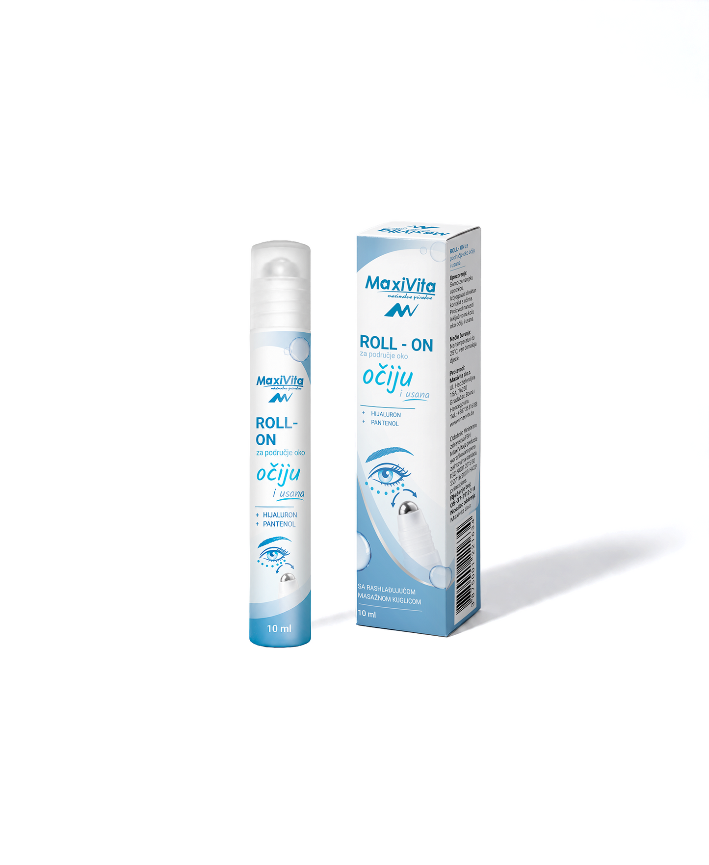 Roll-on fluid za područje oko očiju i usana