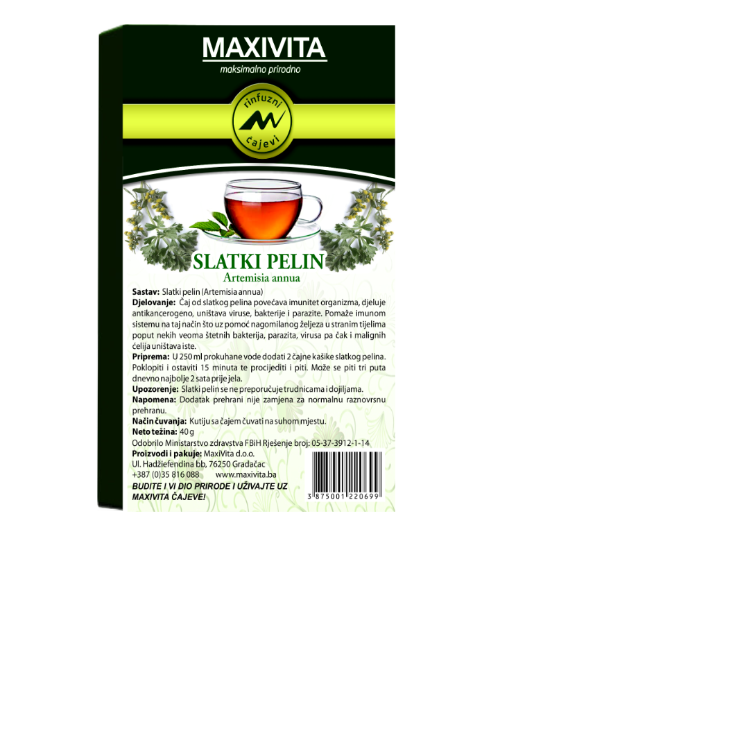 Slatki pelin rinfuzni caj maxivita