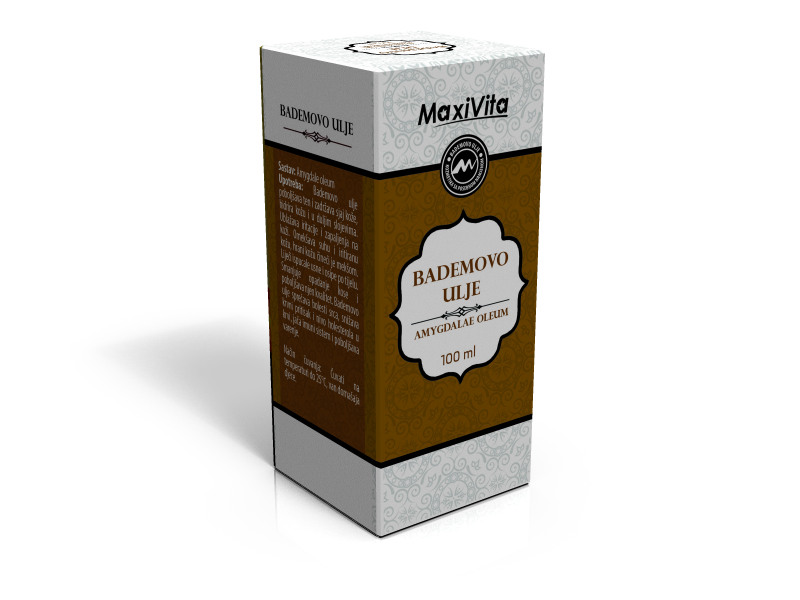 Bademovo ulje za zdravu kosu i kožu maxivita