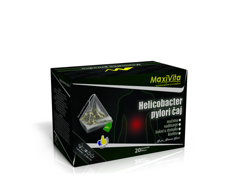 Caj za heliko bakteriju maxivita