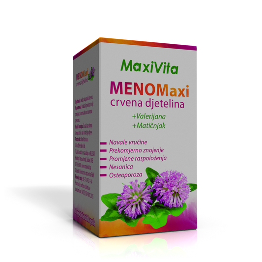 menomaxi za menopauzu sa crvenom djetelinom