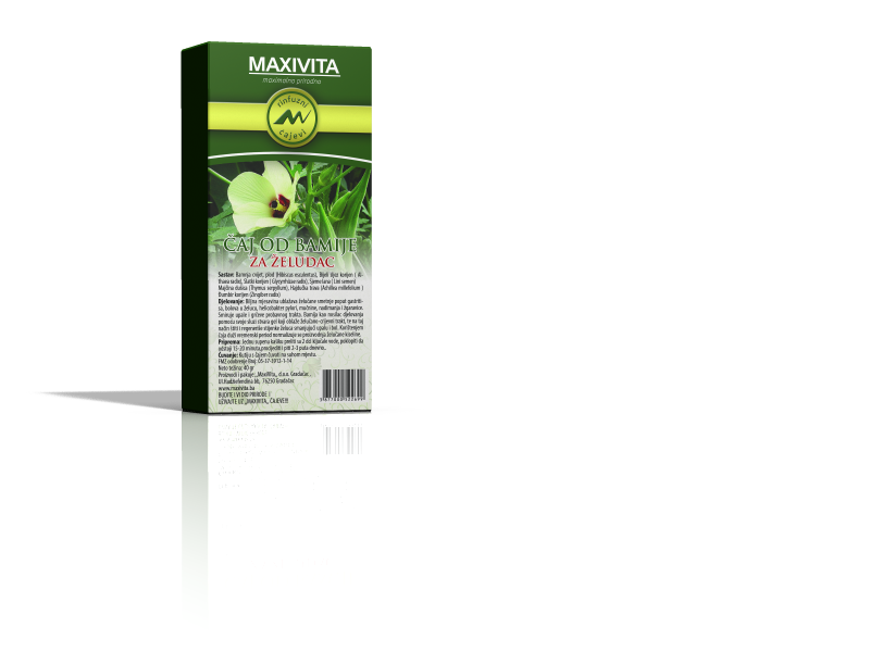 caj od bamije za zeludac rinfuzni caj maxivita