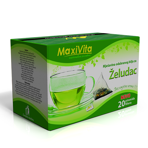 caj za zeludac piramida filter maxivita