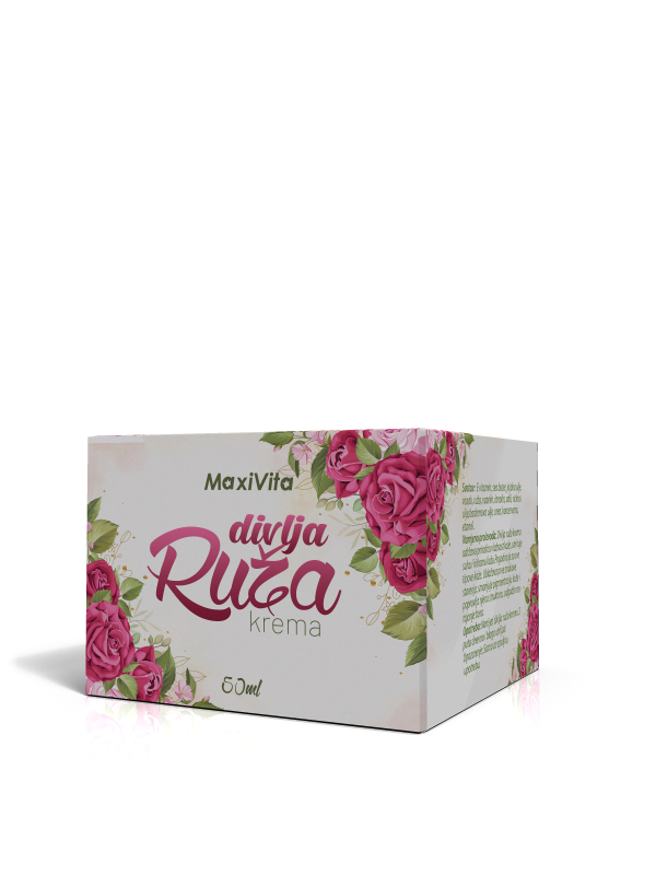 Divlja ruža dnevna krema za lice maxivita