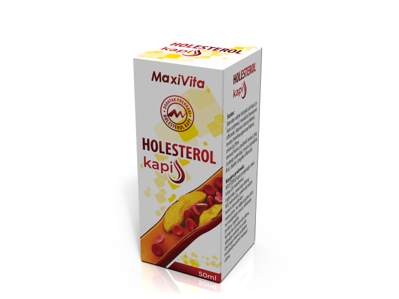 Kapi za regulaciju povisenog holesterola maxivita