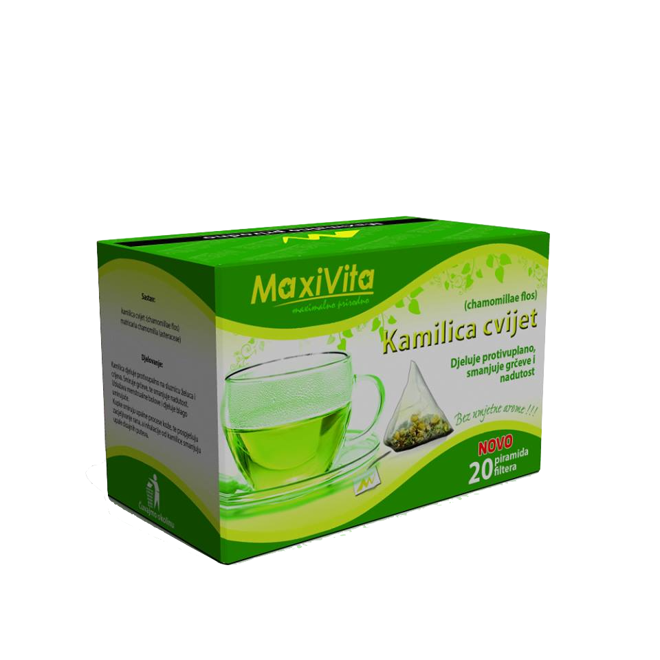 kamilica cvijet piramida caj maxivita