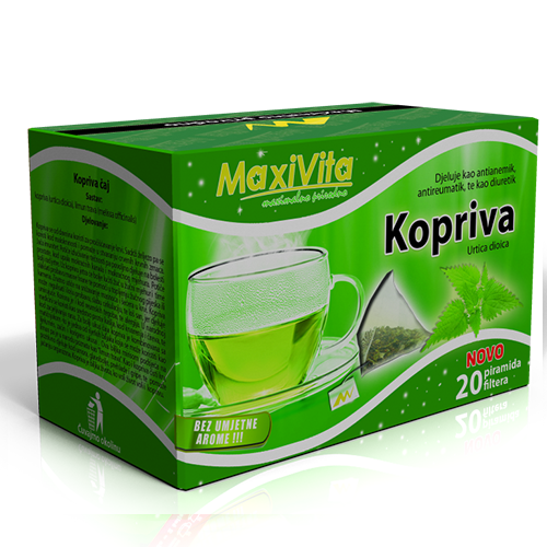 kopriva caj piramida maxivita