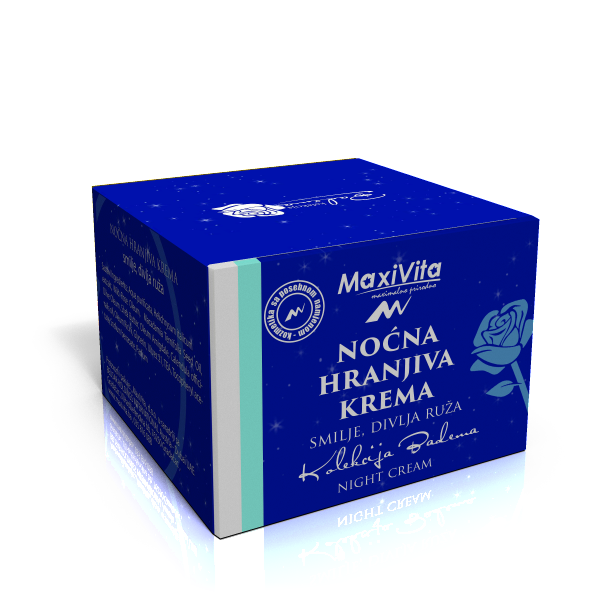 nocna hranjiva krema za lice maxivita