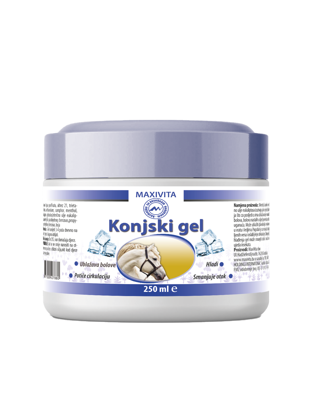 konjski gel hladni 250ml maxivita
